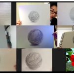 【ピリカアートスクール】第13回　松原美那子と一緒に描く！オンライングループデッサン会を開催いたしました★